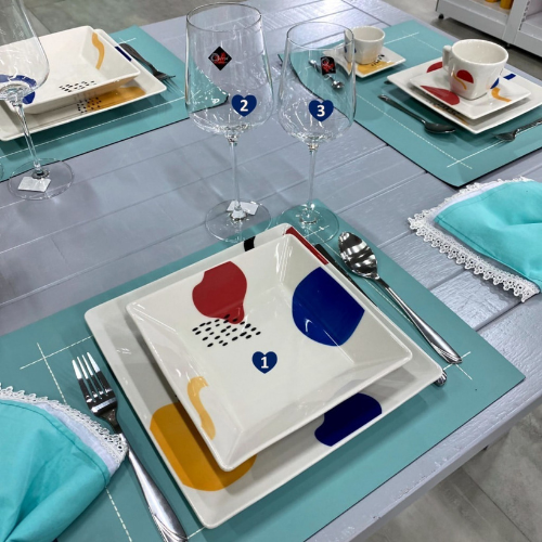 Oxford Quartier Dessau 20 Pieces Dinnerware Set Service for 4