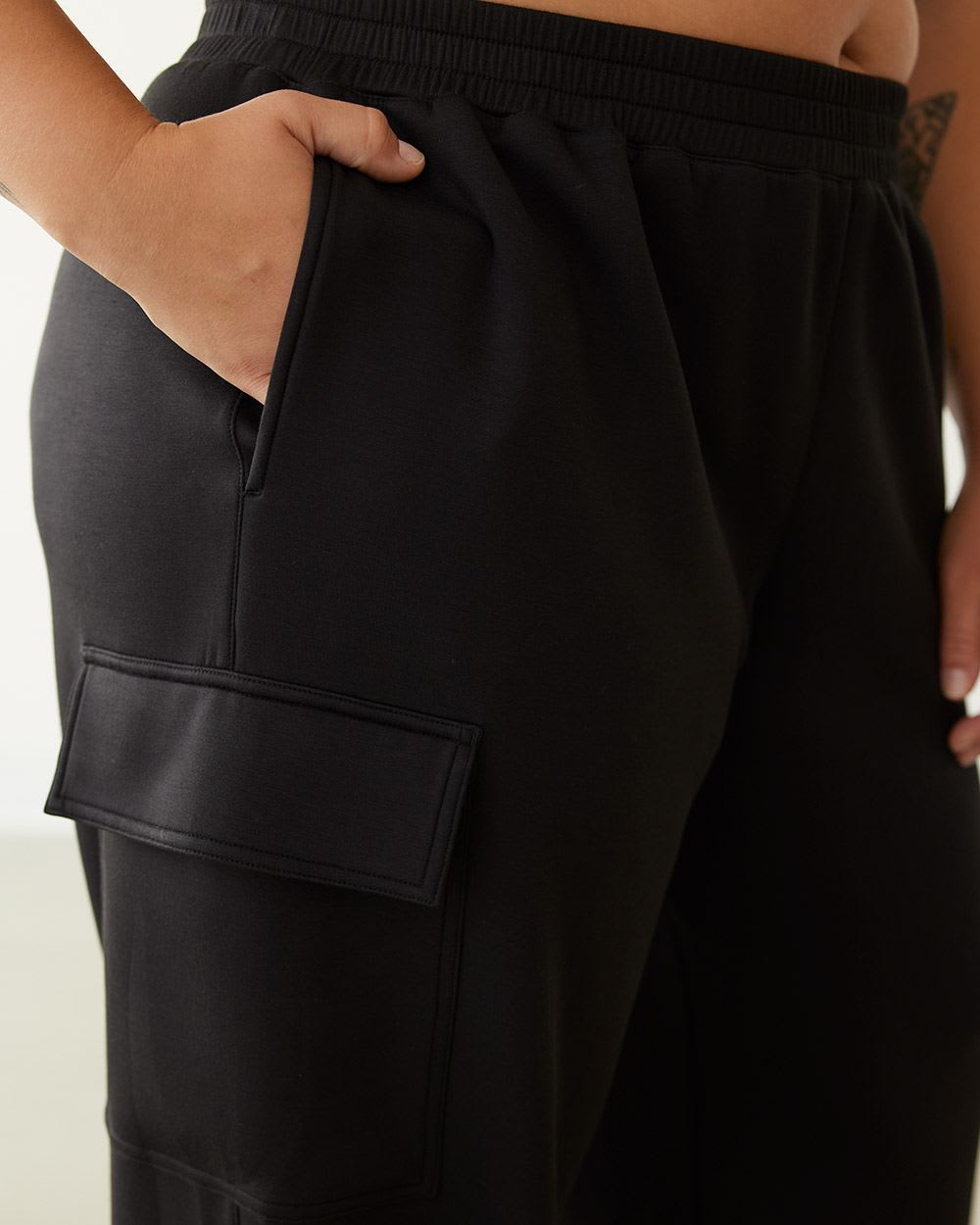 Soft Knit Cargo Pants, Hyba