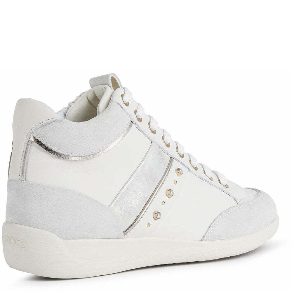 Geox - Womens/Ladies Myria Leather High Tops