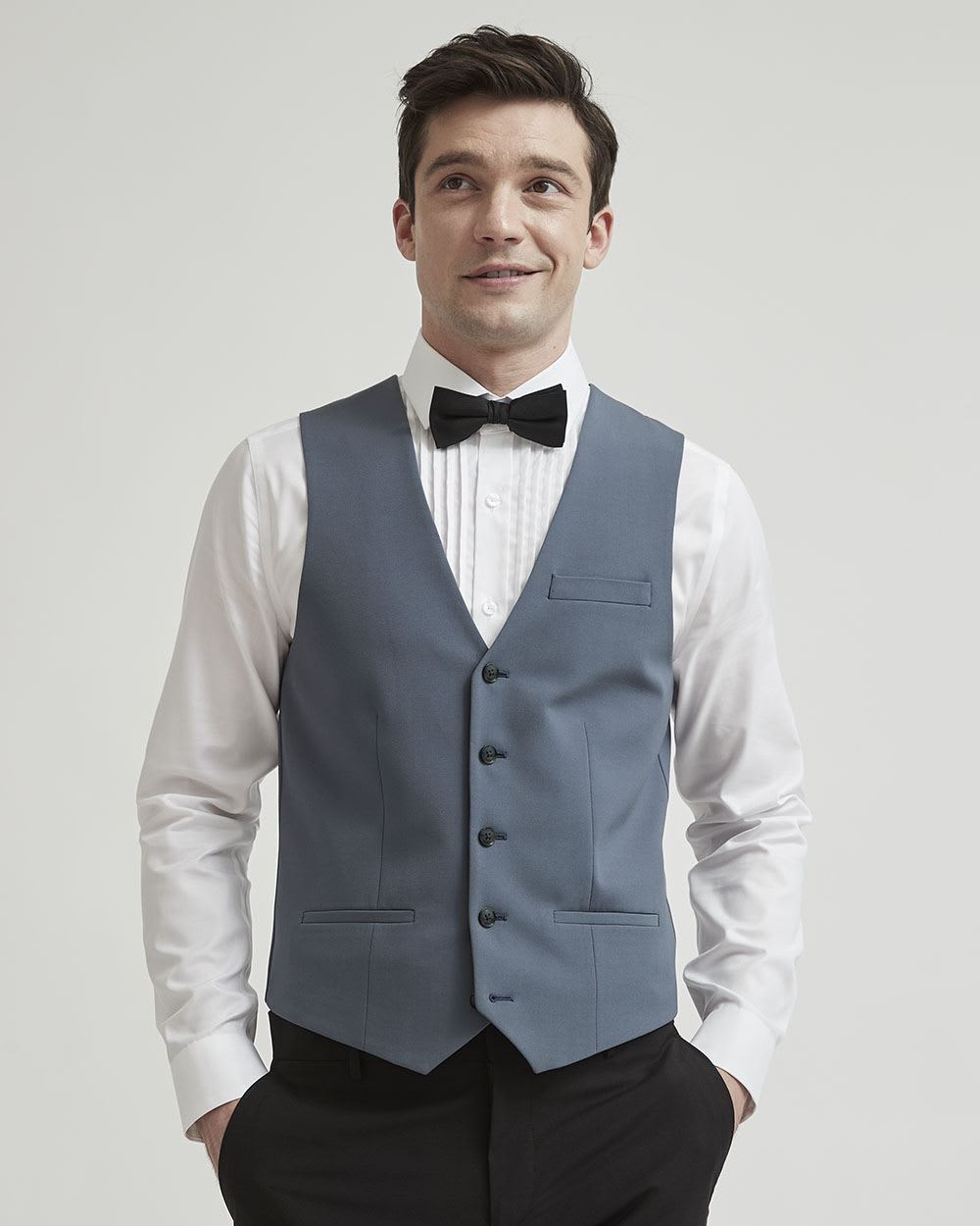 Dark Grey Suit Vest