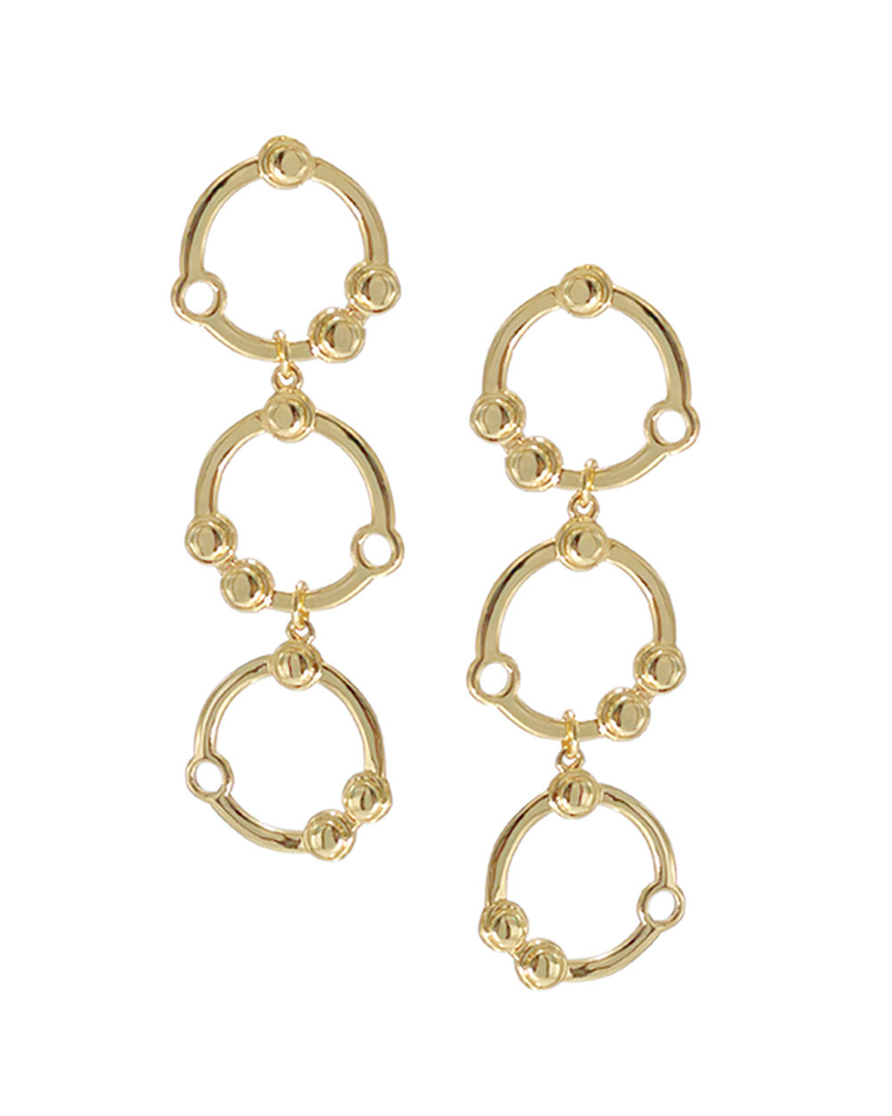 Selene Spherical Linear Earring - Syd + Pia NYC™