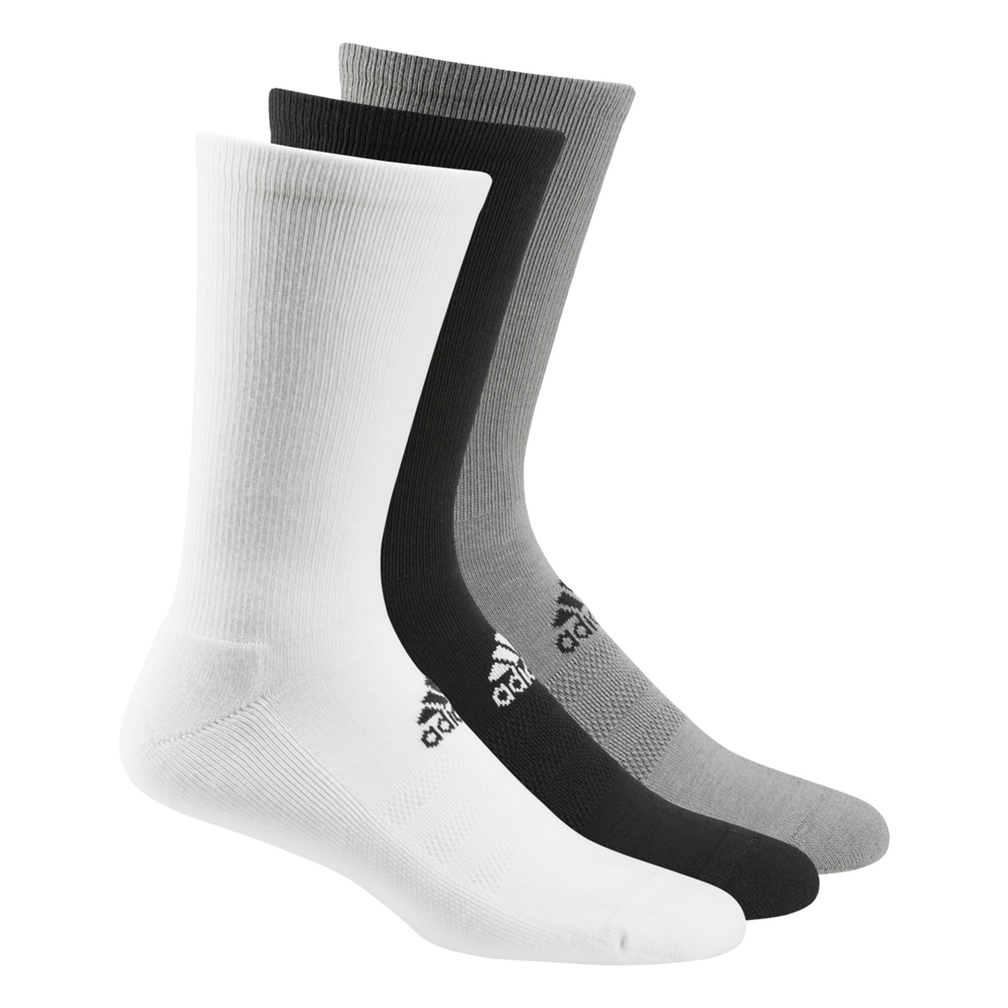 Adidas - Mens Golf Crew Socks (Pack of 3)