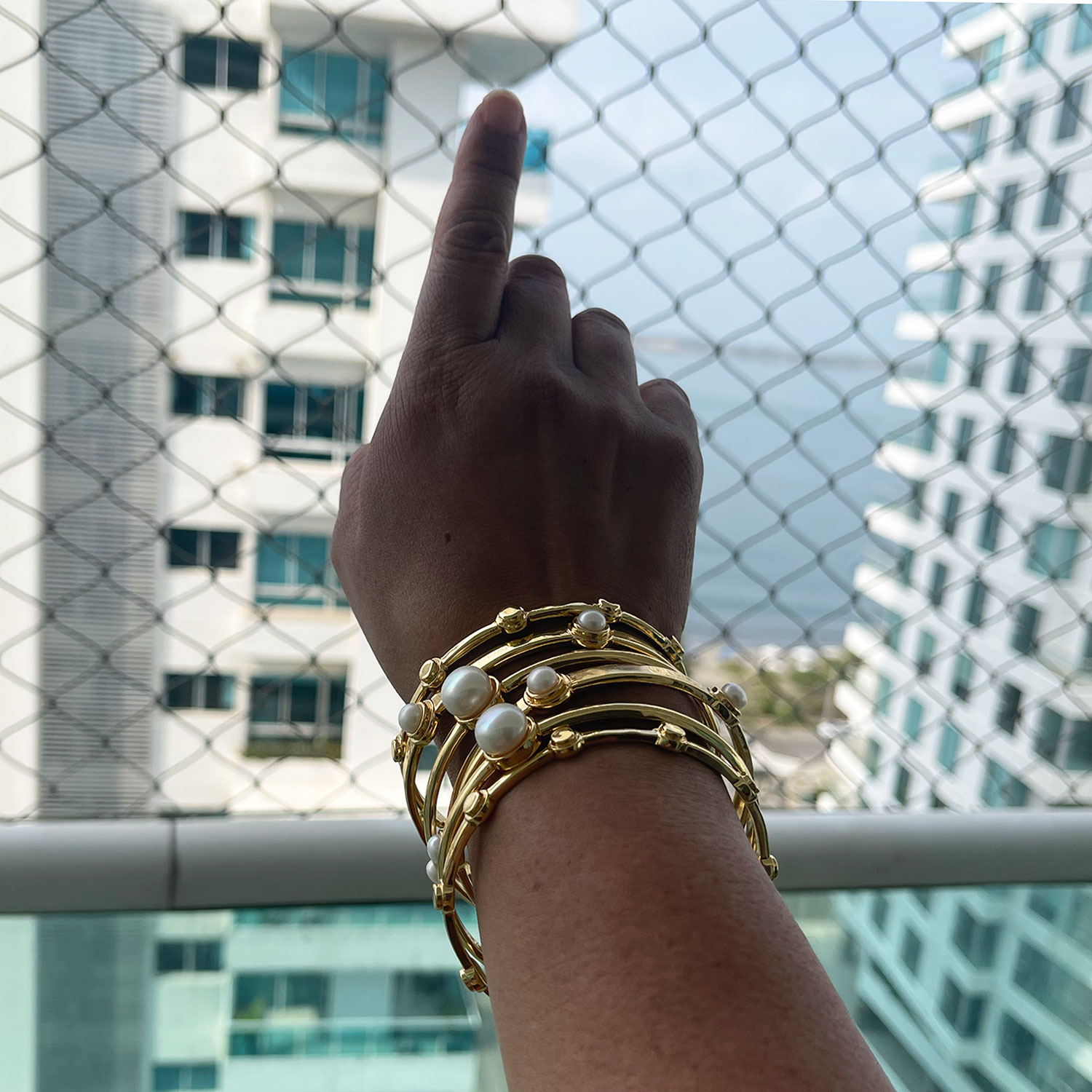 Anacaona Set Of Three Bangle Bracelets - Syd + Pia NYC™