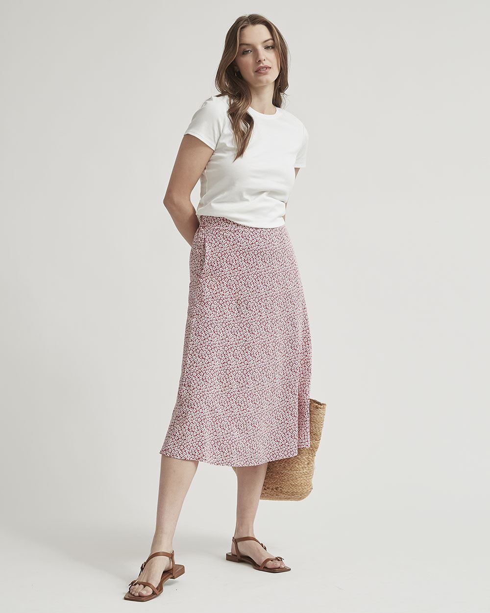 Heavy Cotton Fitted Crew-Neck T-Shirt