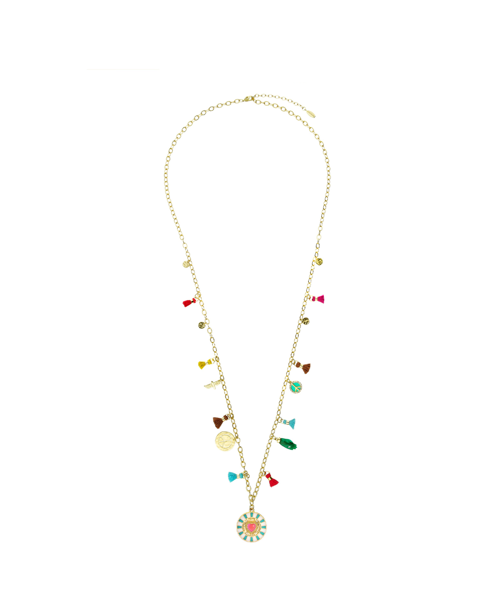 Hipanema ASHRAM Gold & Muticolor Necklace