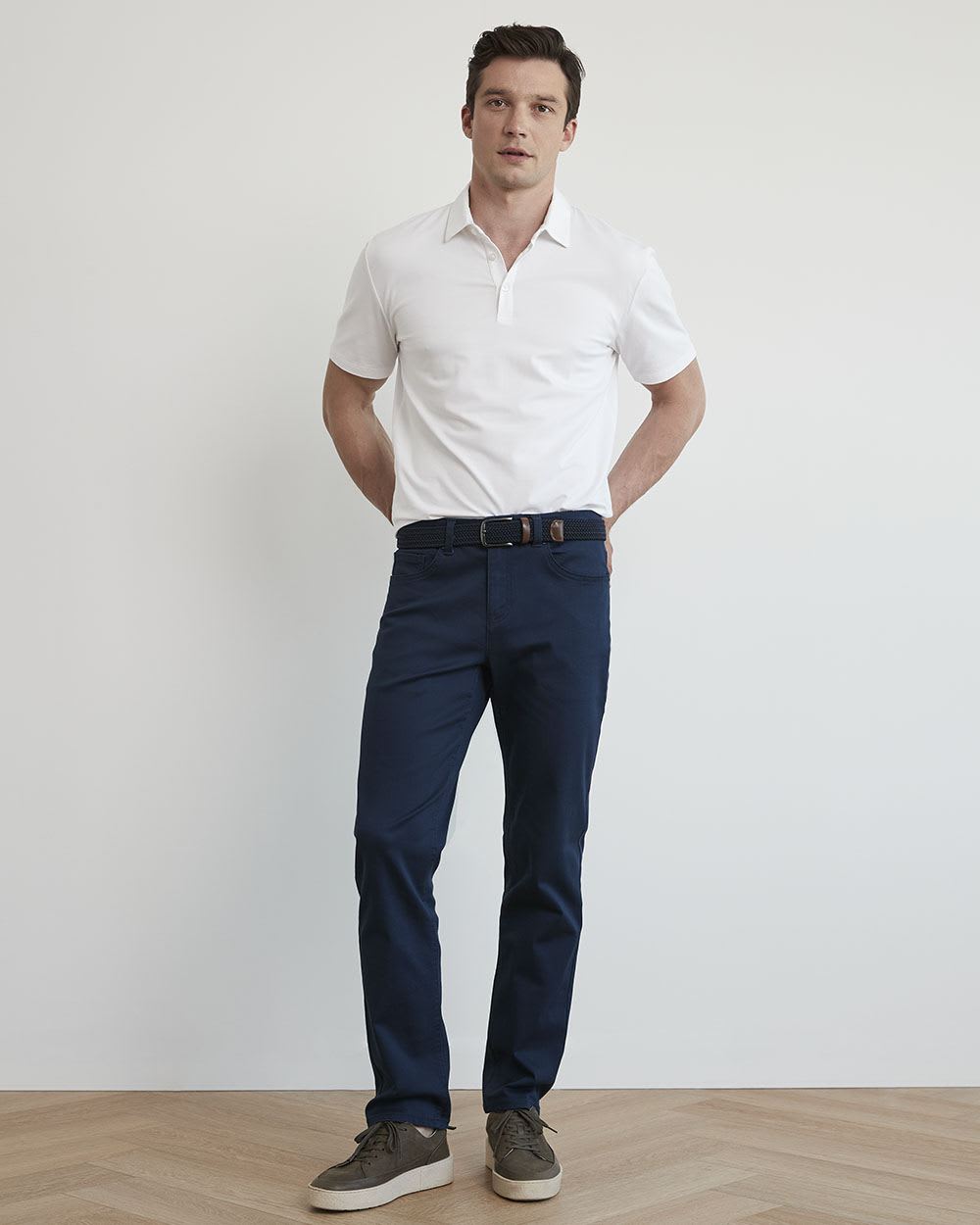 Straight Leg Super Stretch 5-Pocket Pant