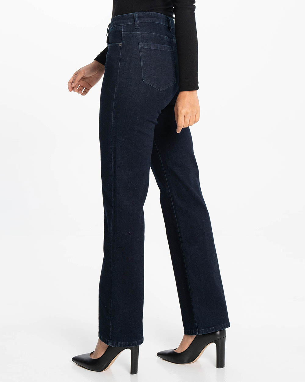 LOIS - Georgia Wide Dk Indigo Jeans