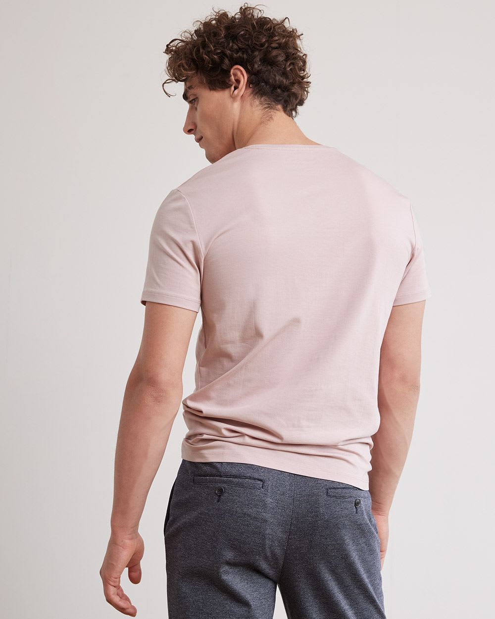 Supima Cotton (R) Crew-Neck T-Shirt