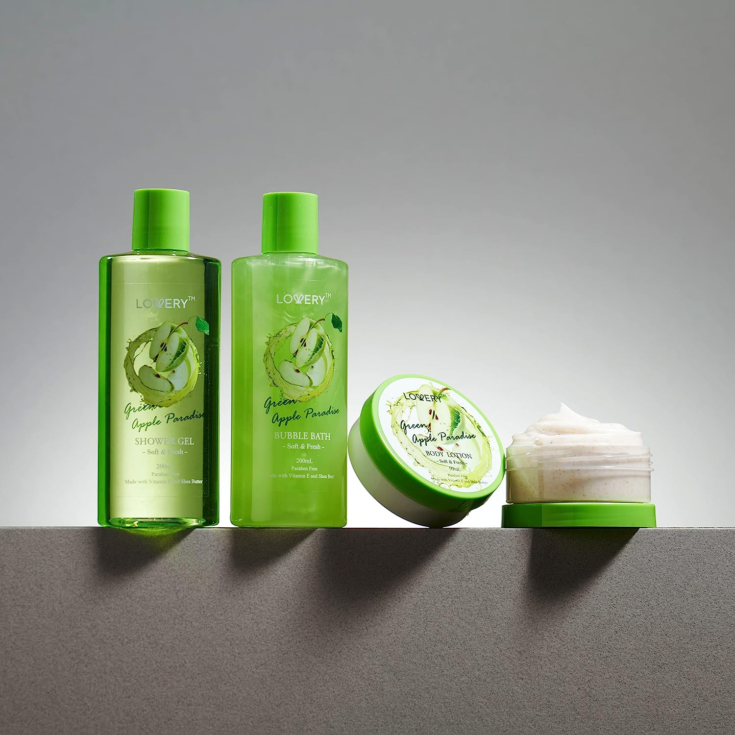 Lovery Green Apple Paradise Teachers Appreciation Basket, 9pc Aromatherapy Package