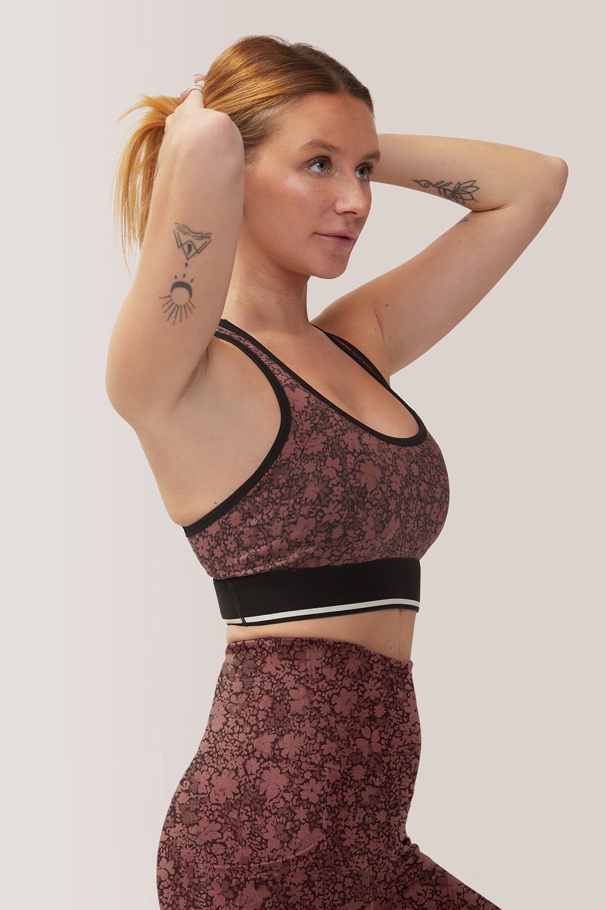 Rose Buddha / Happy Girls Sports Bra