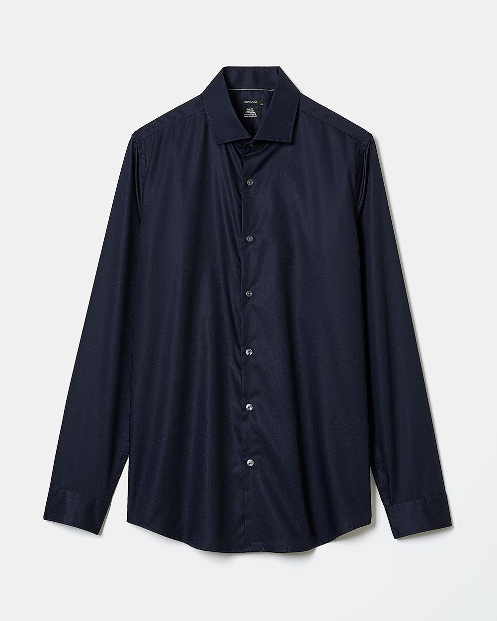 Solid Twill Dress Shirt