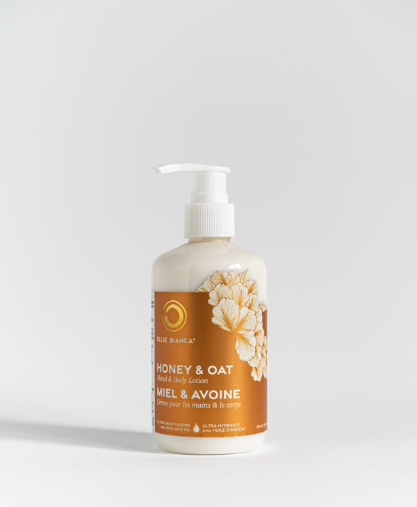 Honey & Oat Hand & Body Lotion 240ml- Ellie Bianca