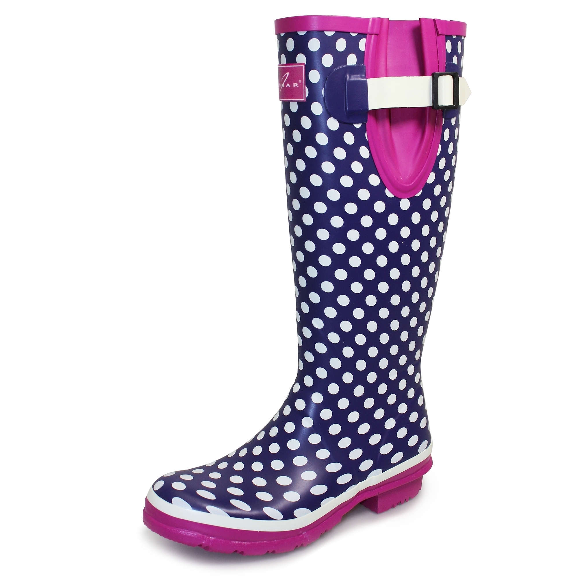Lunar - Womens/Ladies Polka Dot Galoshes