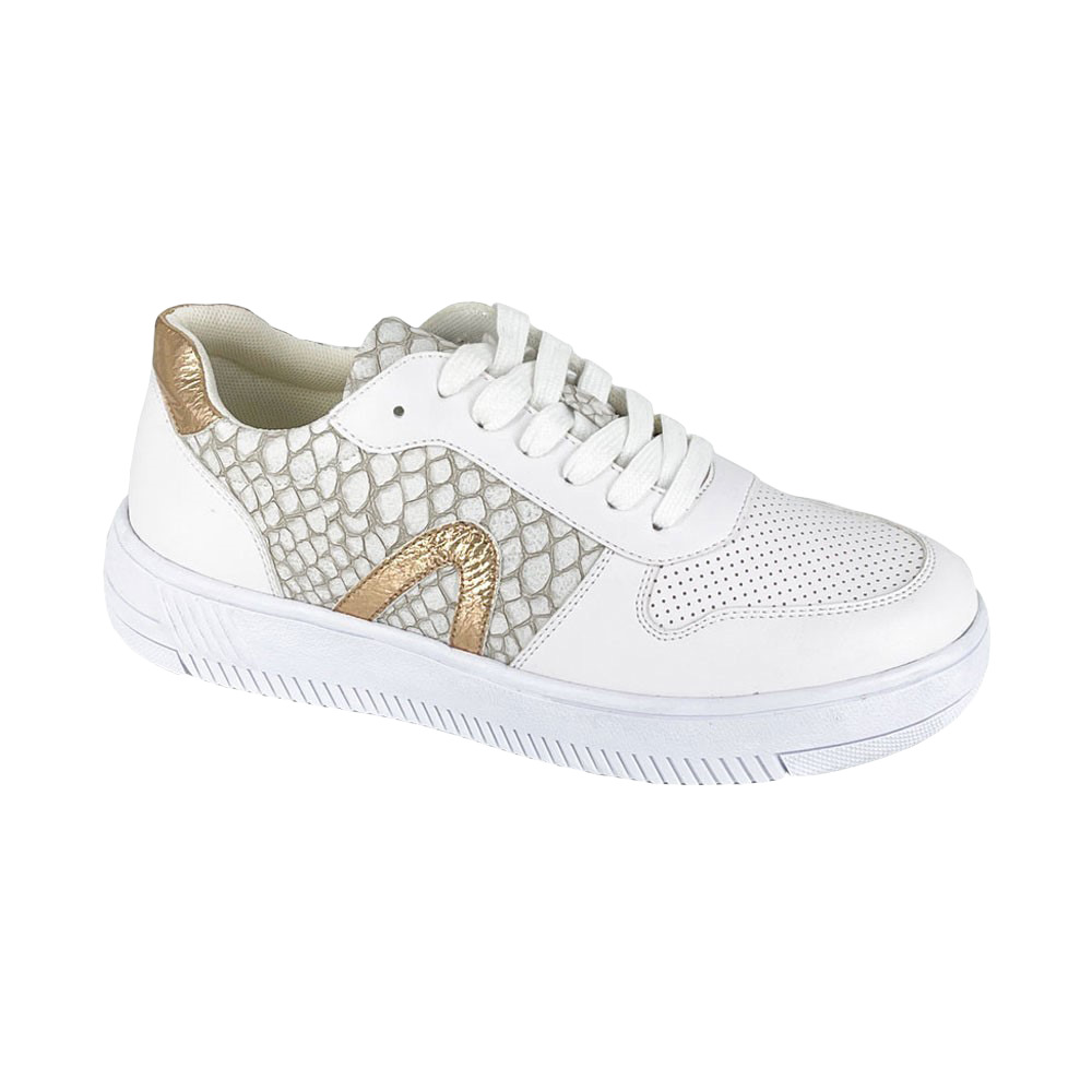 Cipriata - Womens/Ladies Lola Reptile Print Sneakers