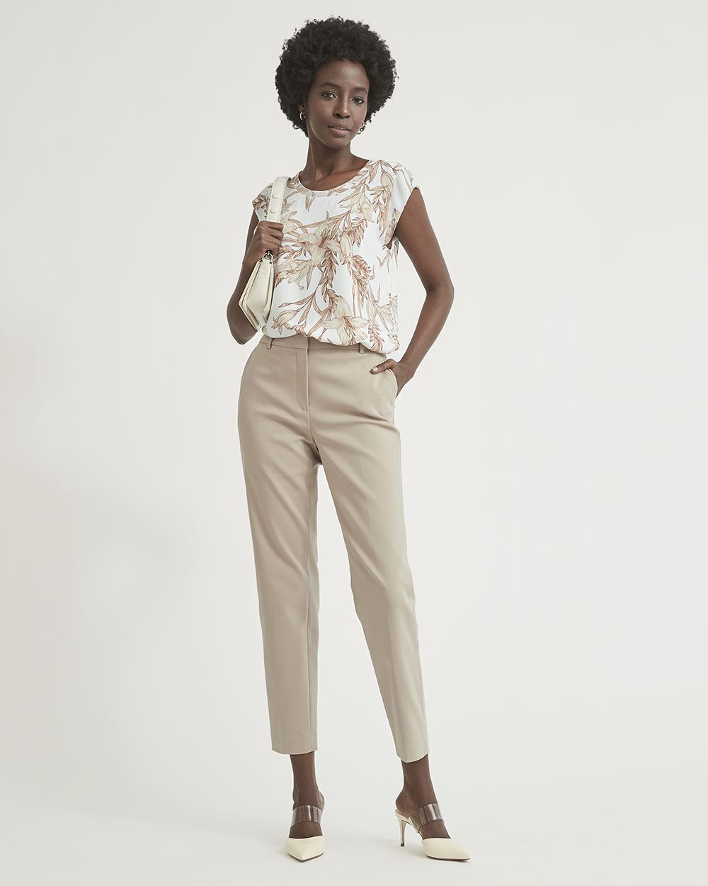 High Density Slim Ankle Signature Pant