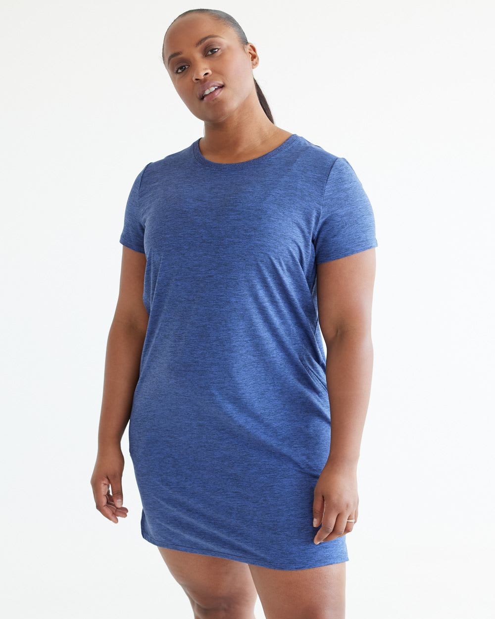 Short-Sleeve T-Shirt Dress - Dry Lux Hyba