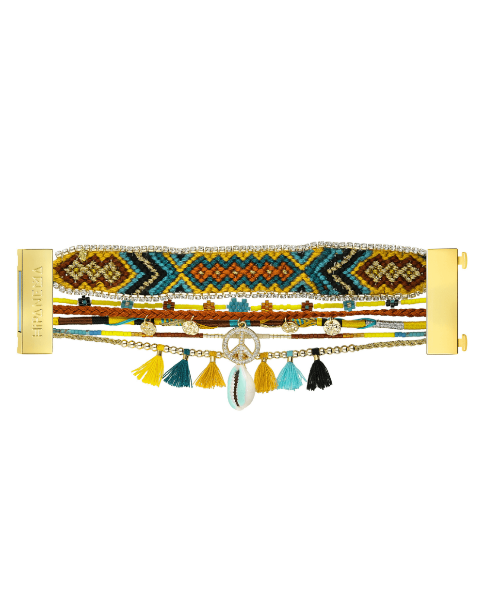 PEACEMAKER Hipanema Ochre Cuff Bracelet