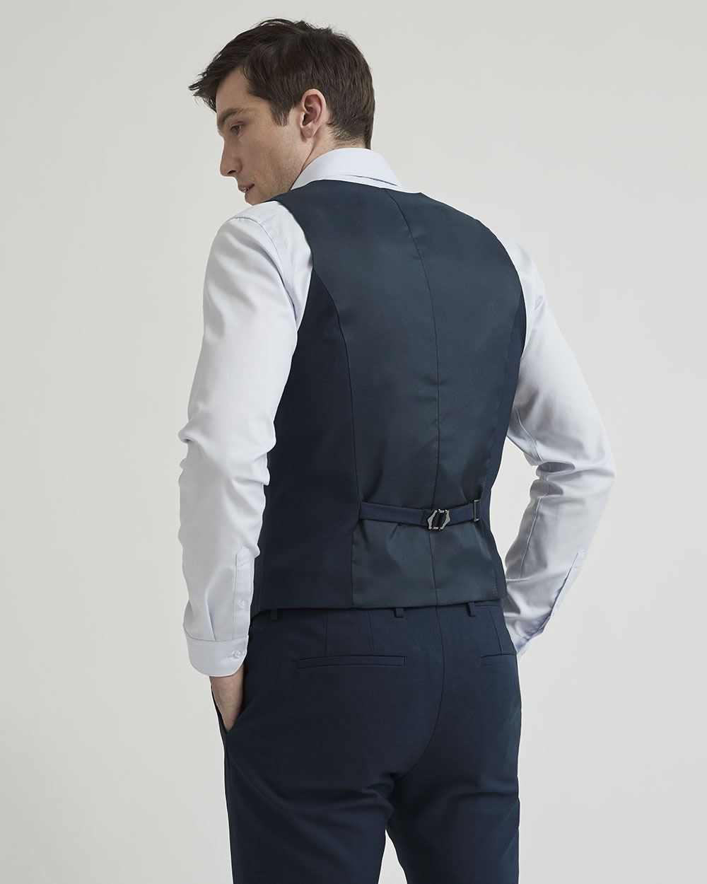 Essential Navy Suit Vest