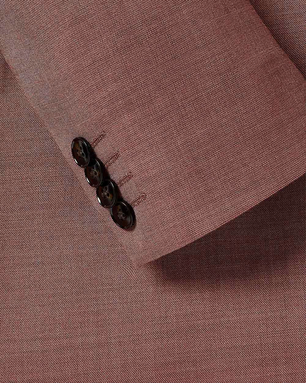 Slim-Fit Raspberry Suit Blazer