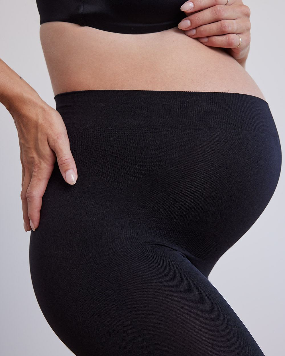 Crop Seamless Legging - Thyme Maternity