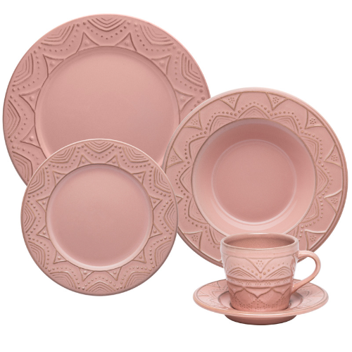 Oxford Serena Ballet 20 Pieces Dinnerware Set Service for 4