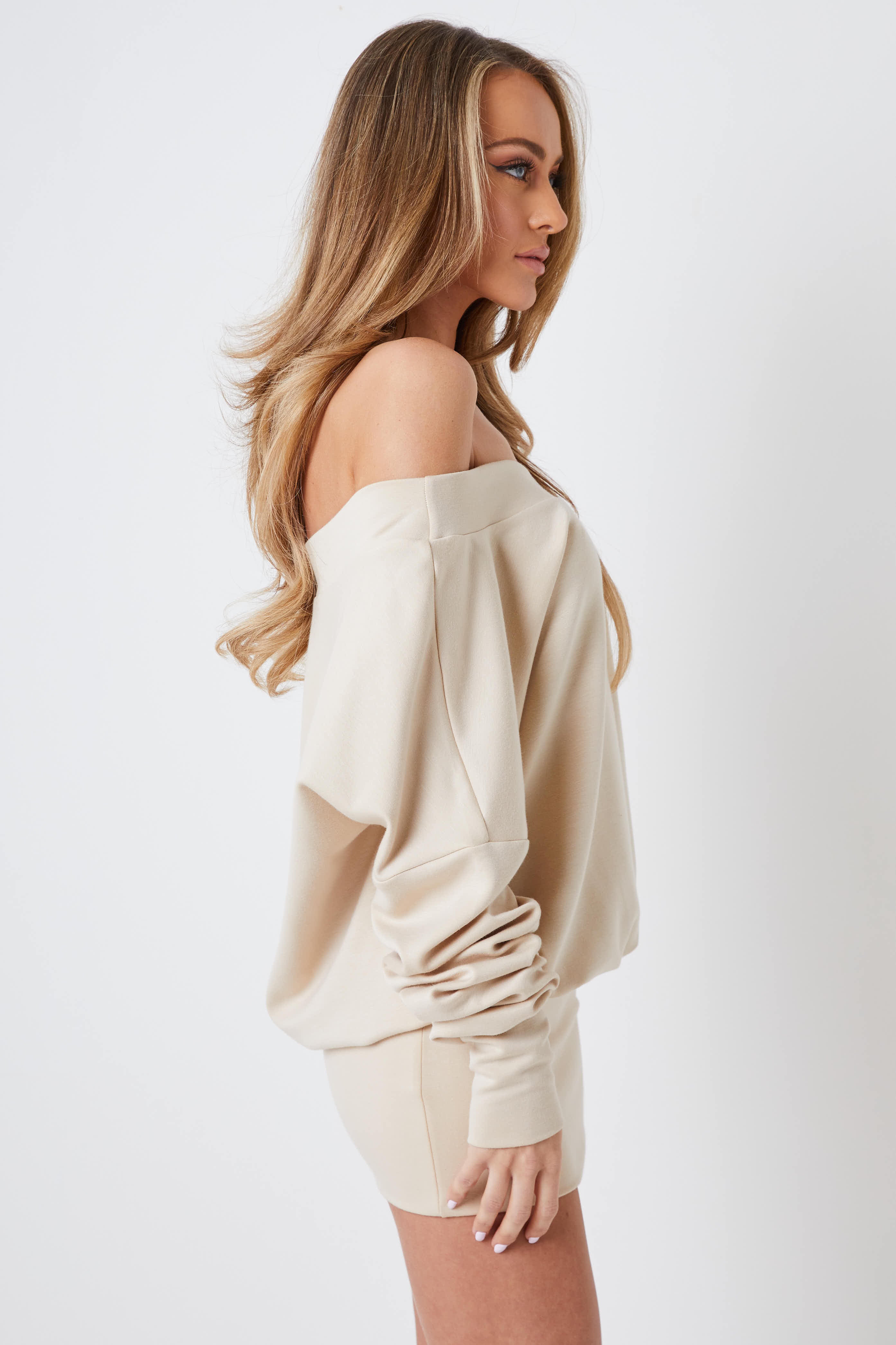 Creea Off The Shoulder Day Dress