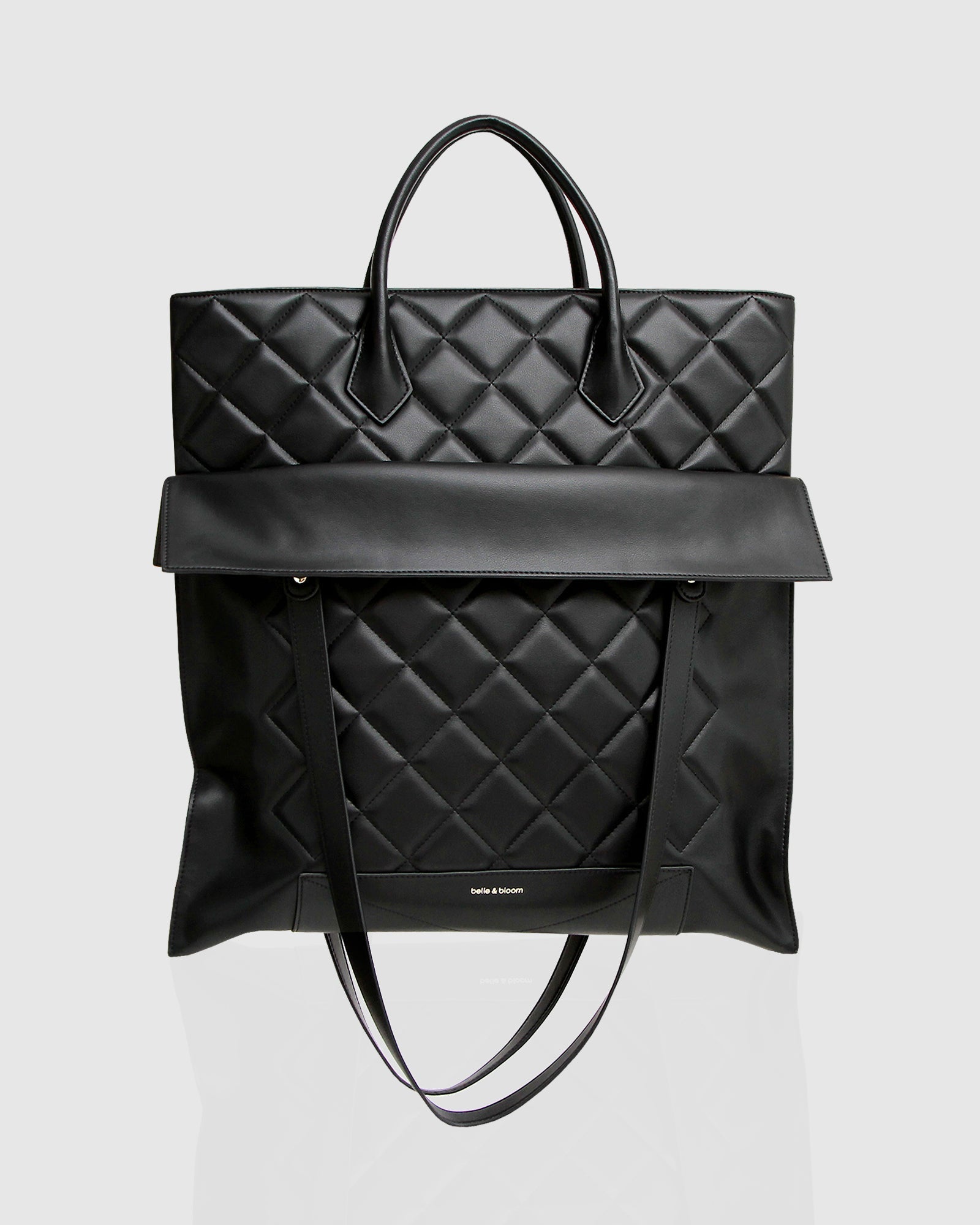 Belle & Bloom Lost Lovers Quilted Leather Tote