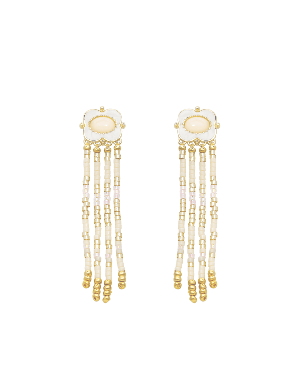 PABLITO Gold & Pastel Earrings