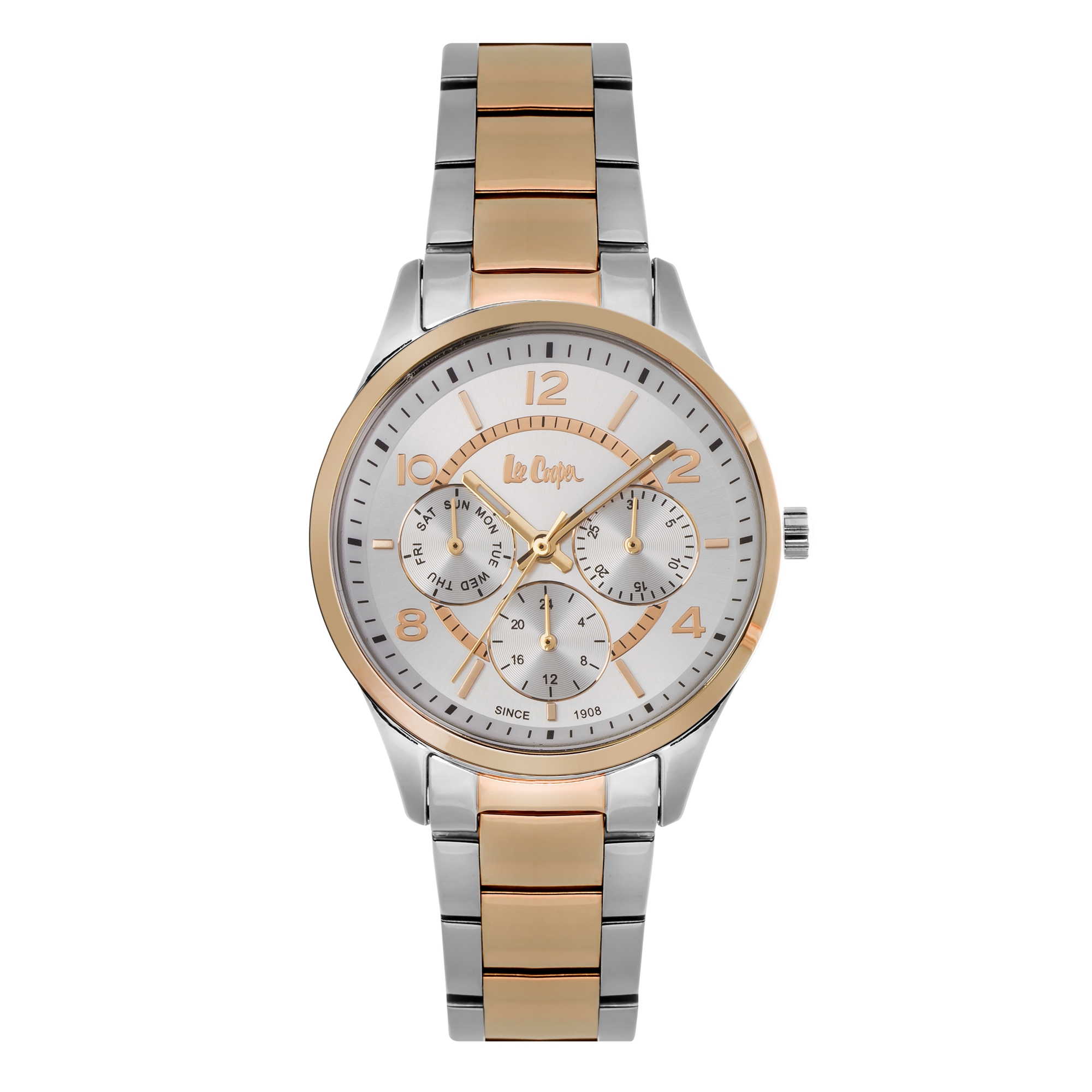 LEE COOPER-Women's Yellow Gold 35mm watch w/Gold Dial