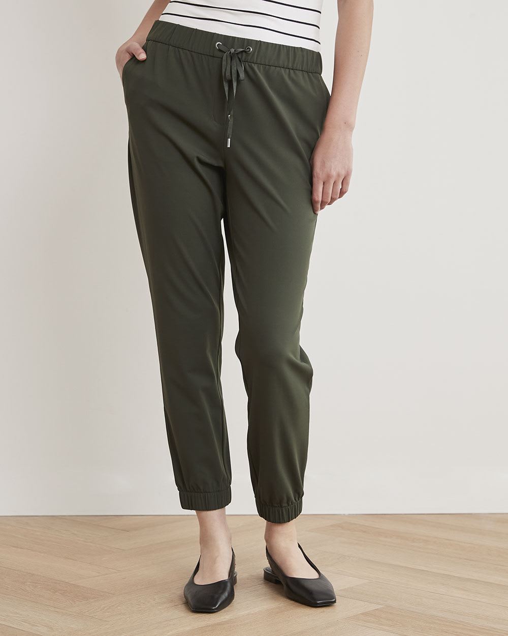 4-Way Stretch Jogger Ankle Pant