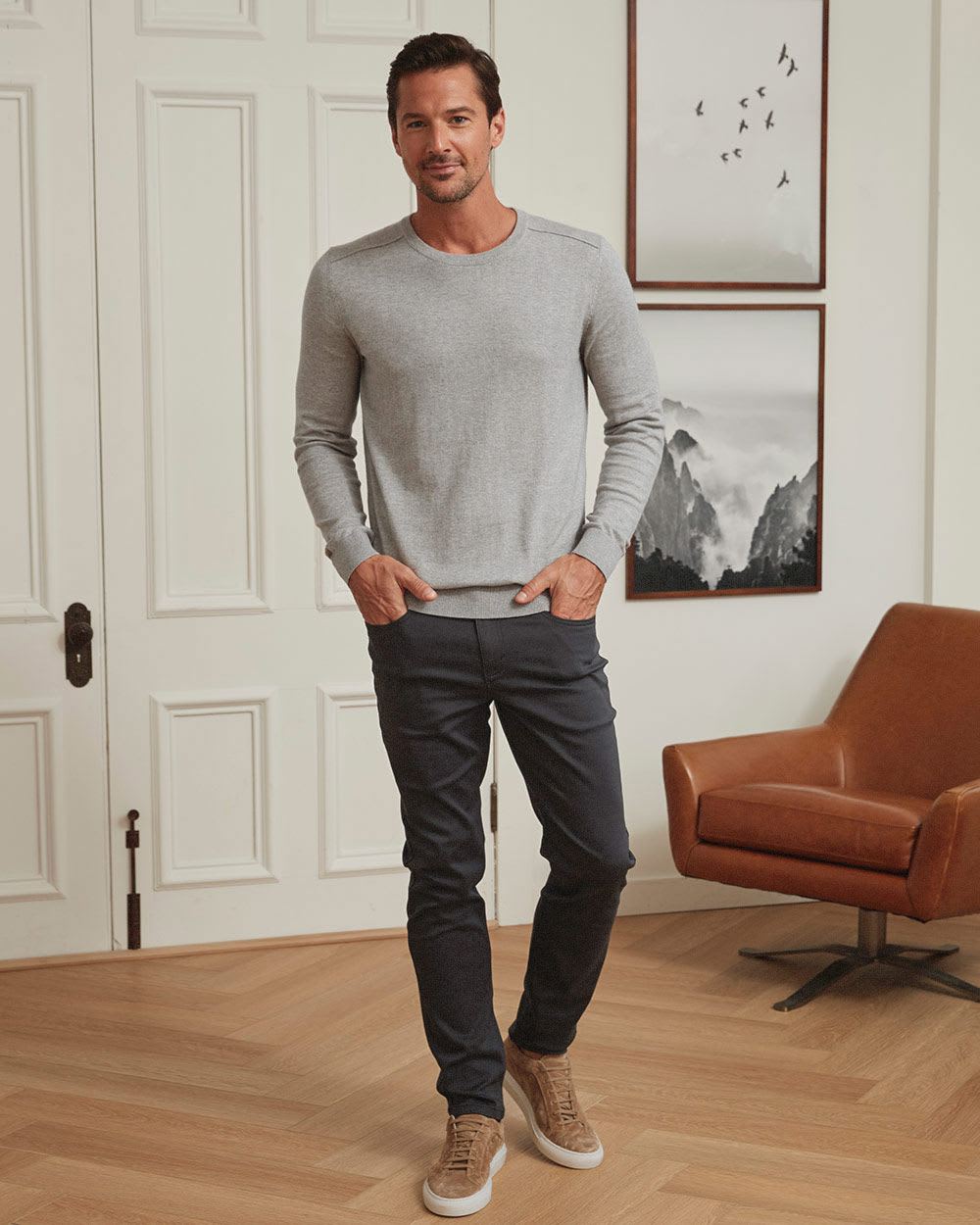 Modal Stretch 5-Pocket Pants