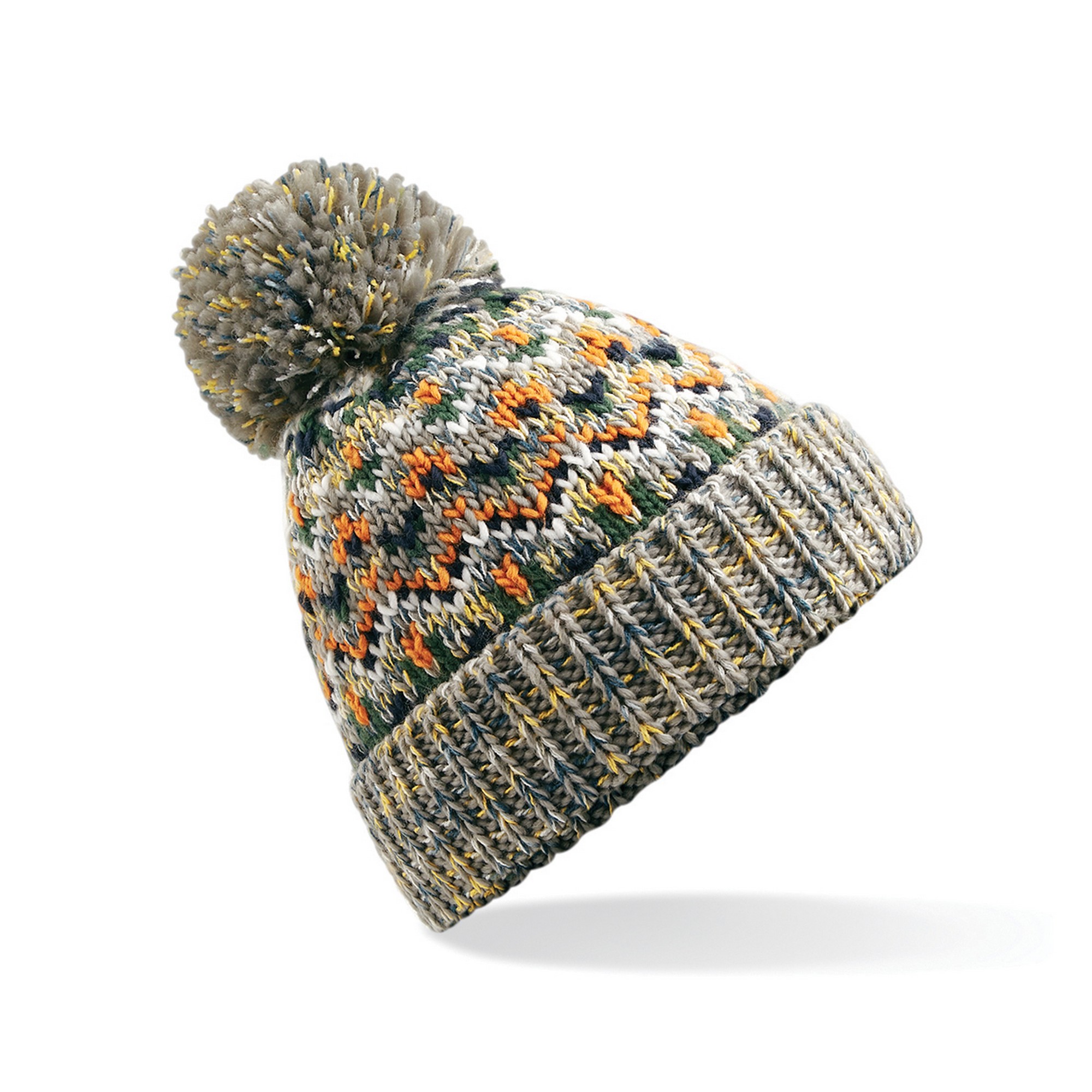 Beechfield - Unisex Adults Blizzard Winter Bobble Hat