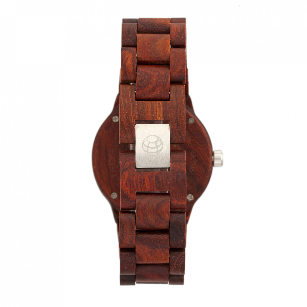 Earth Wood - Biscayne Bracelet Watch w/Date - Khaki/Tan