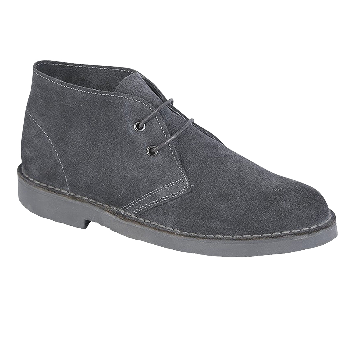 Roamers - Adults Unisex Real Suede Unlined Desert Boots