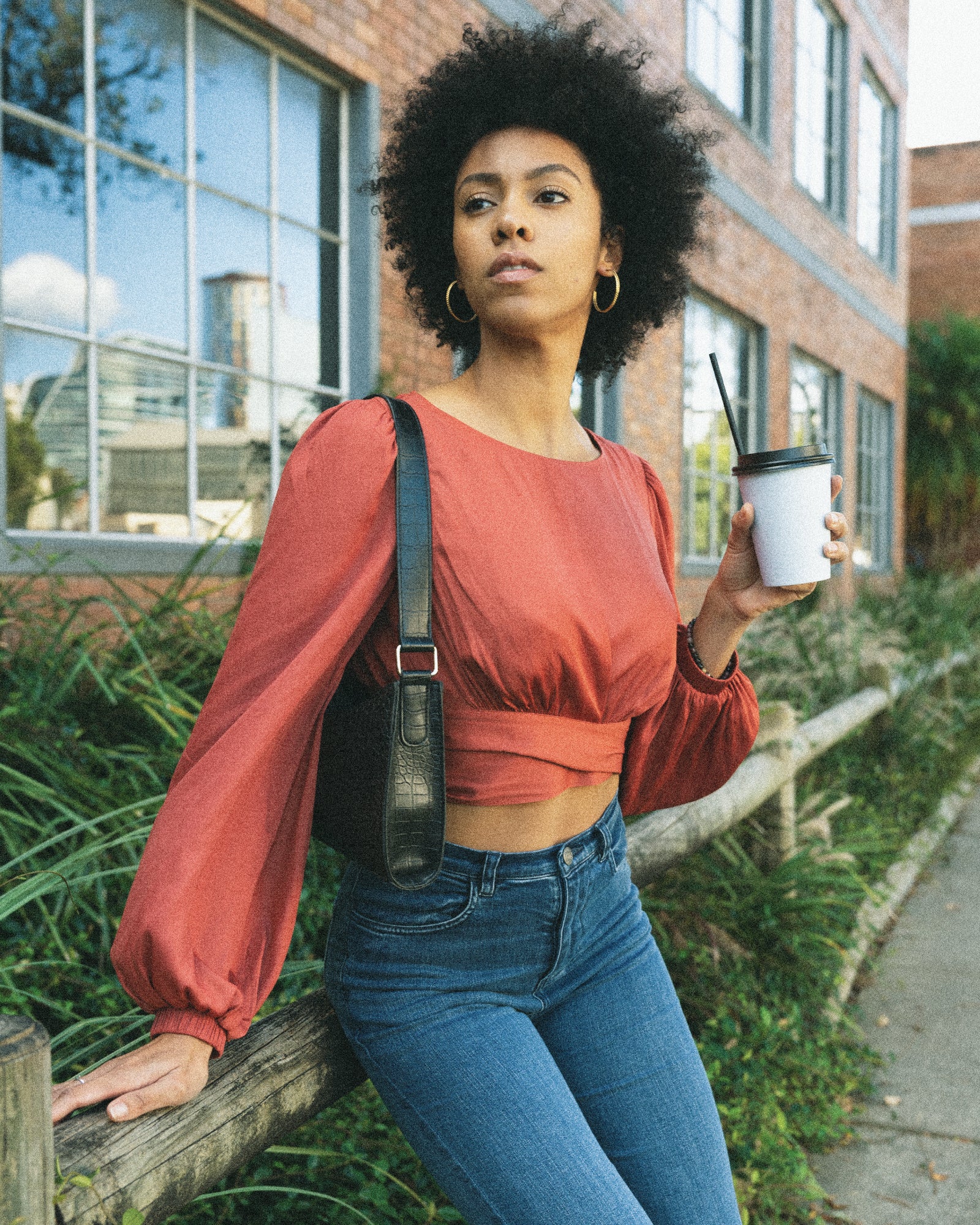 Belle & Bloom No Way Home Cropped Top