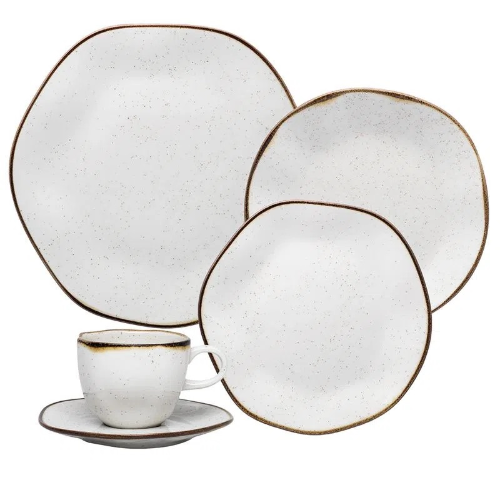 Oxford Ryo Sea 20 Pieces Dinnerware Set Service for 4