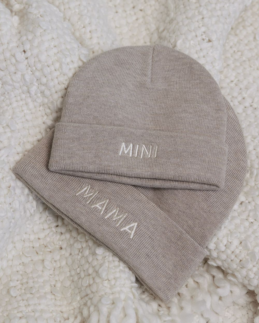 Ribbed "Mini" Beanie - Thyme Maternity