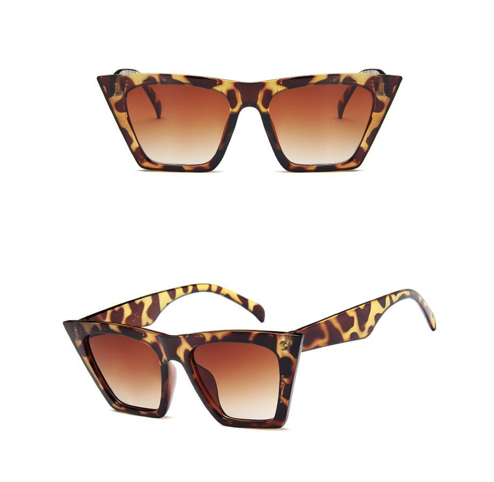 Brown Faux Tortoise Shell Sunglasses- Don't AsK