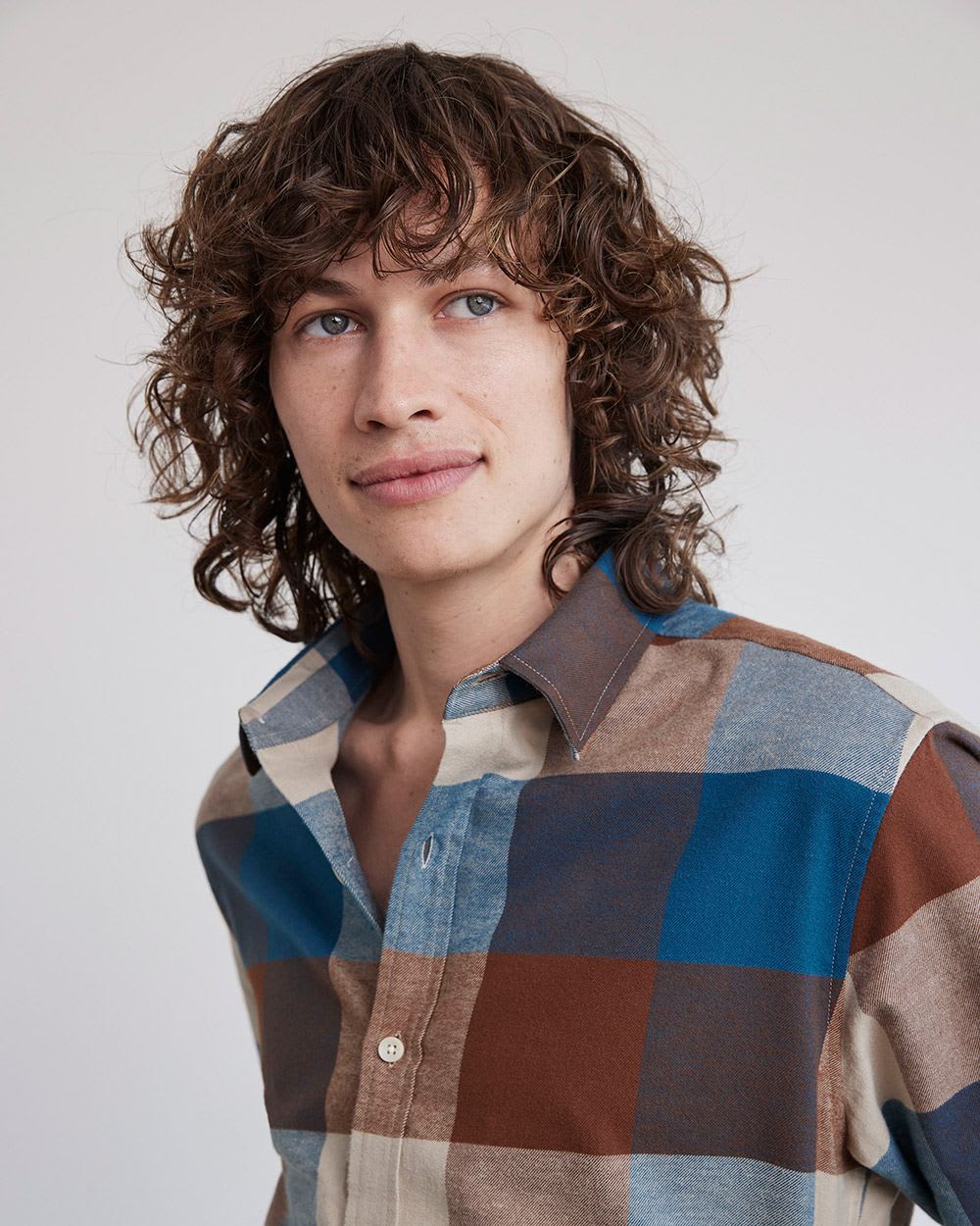 Regular-Fit Plaid Flannel Shirt