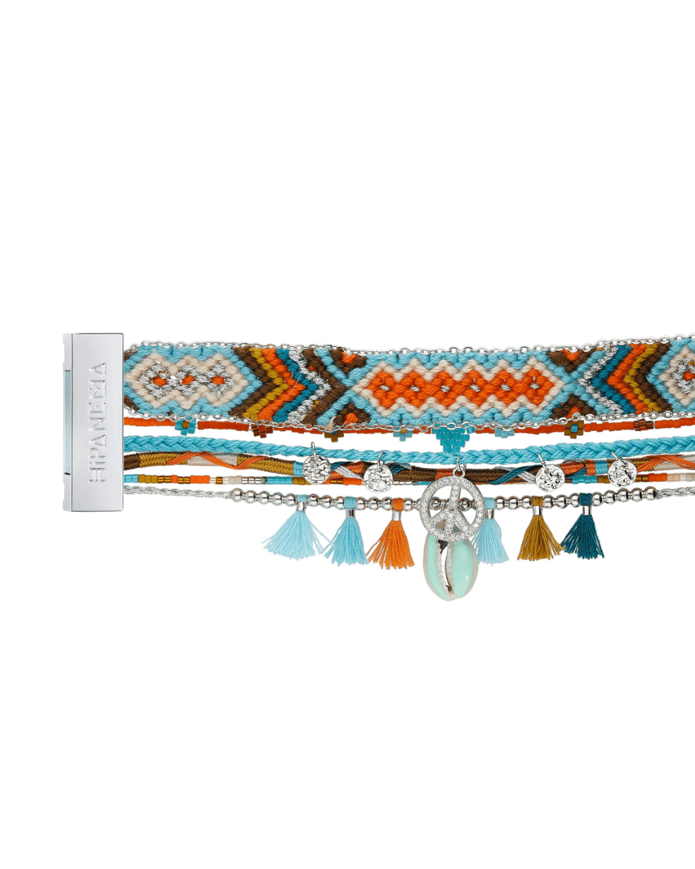PEACEMAKER Hipanema Turquoise Cuff Bracelet