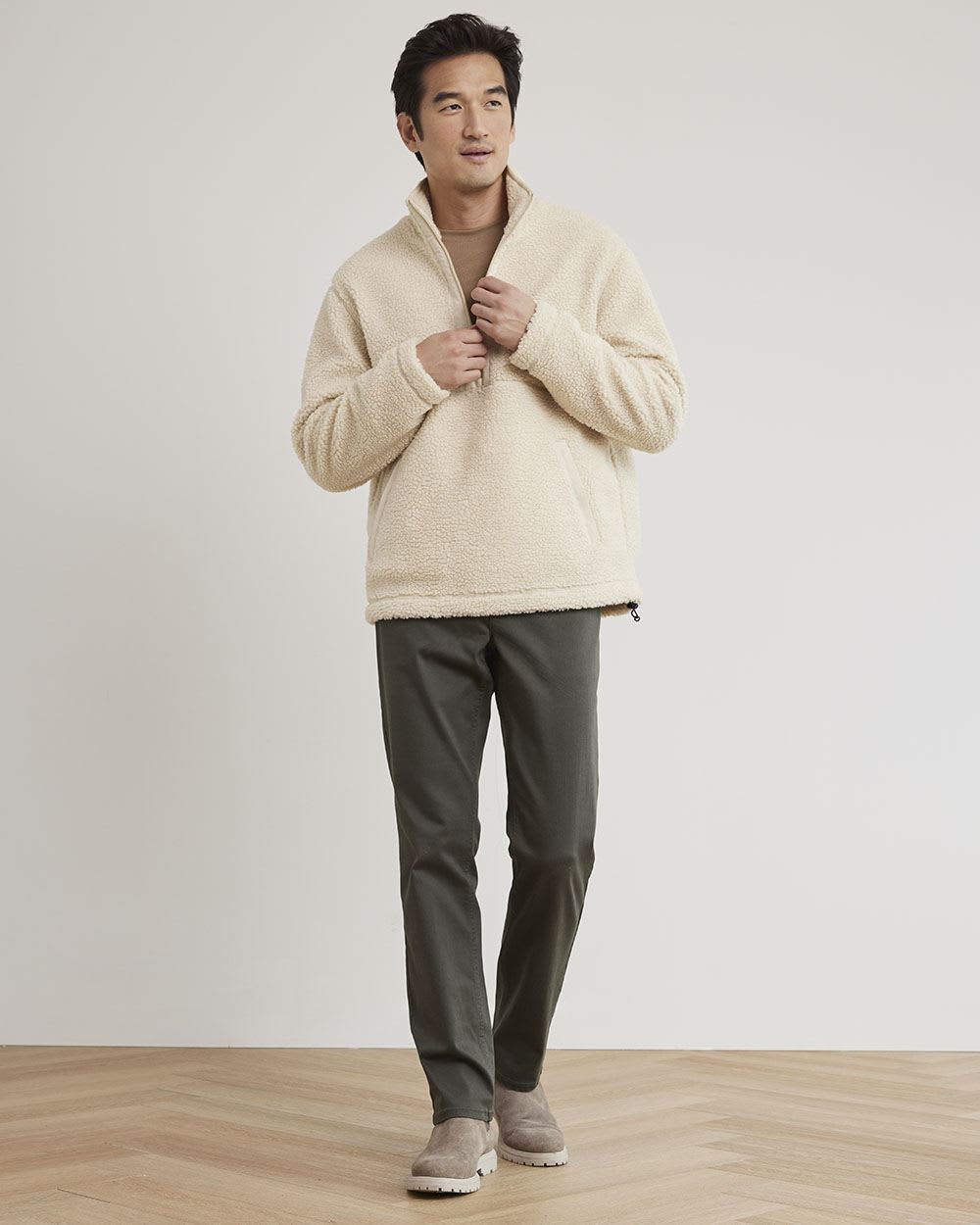 Straight Leg Super Stretch 5-Pocket Pant