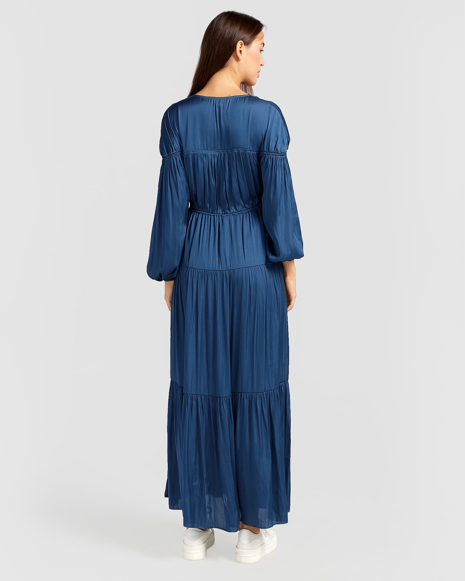 Belle & Bloom Window Seat Tiered Maxi Dress