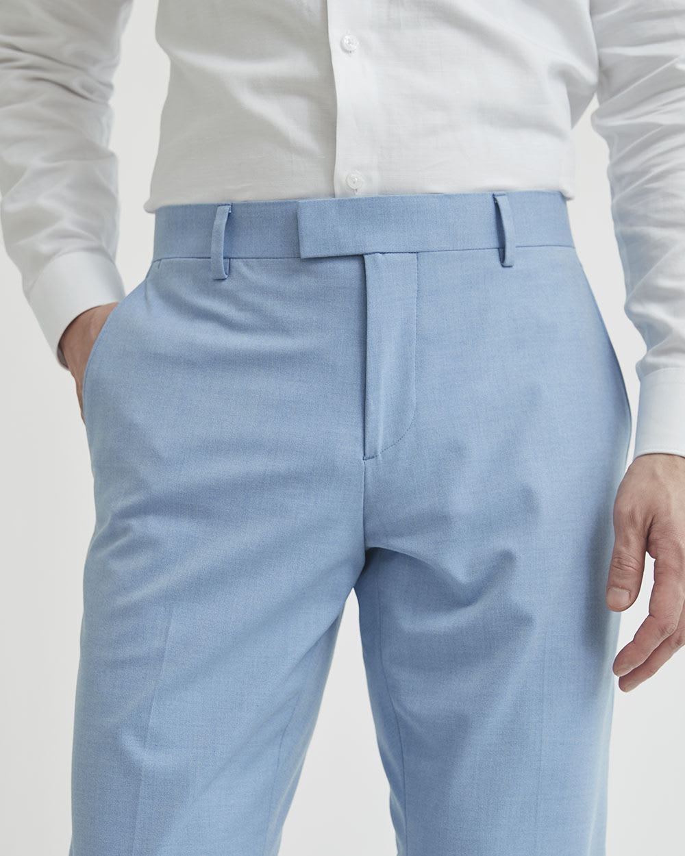 Tailored Fit Blue Suit Pant