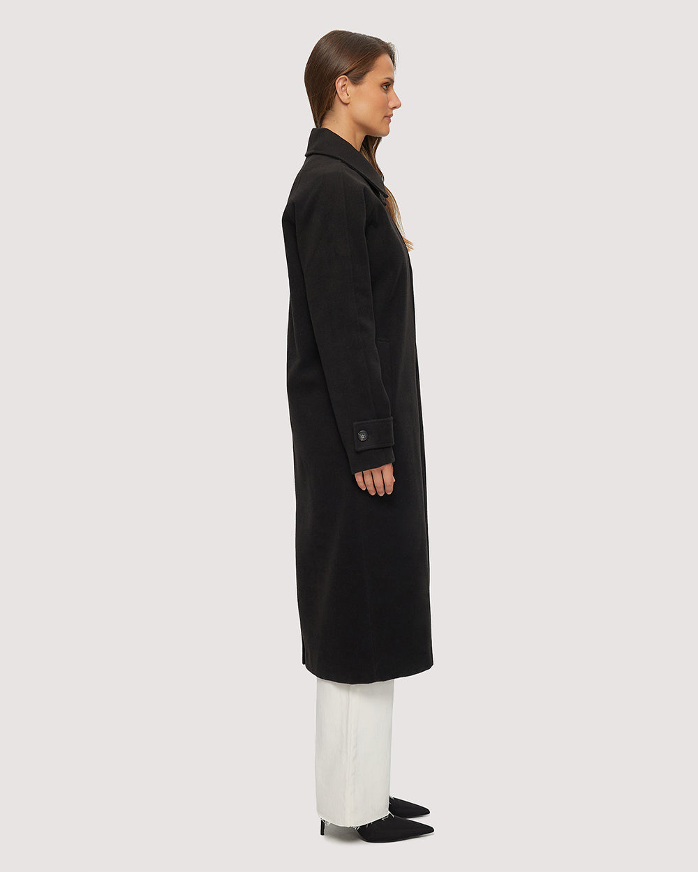 Noize - Azzura Long Length Vegan Wool Coat