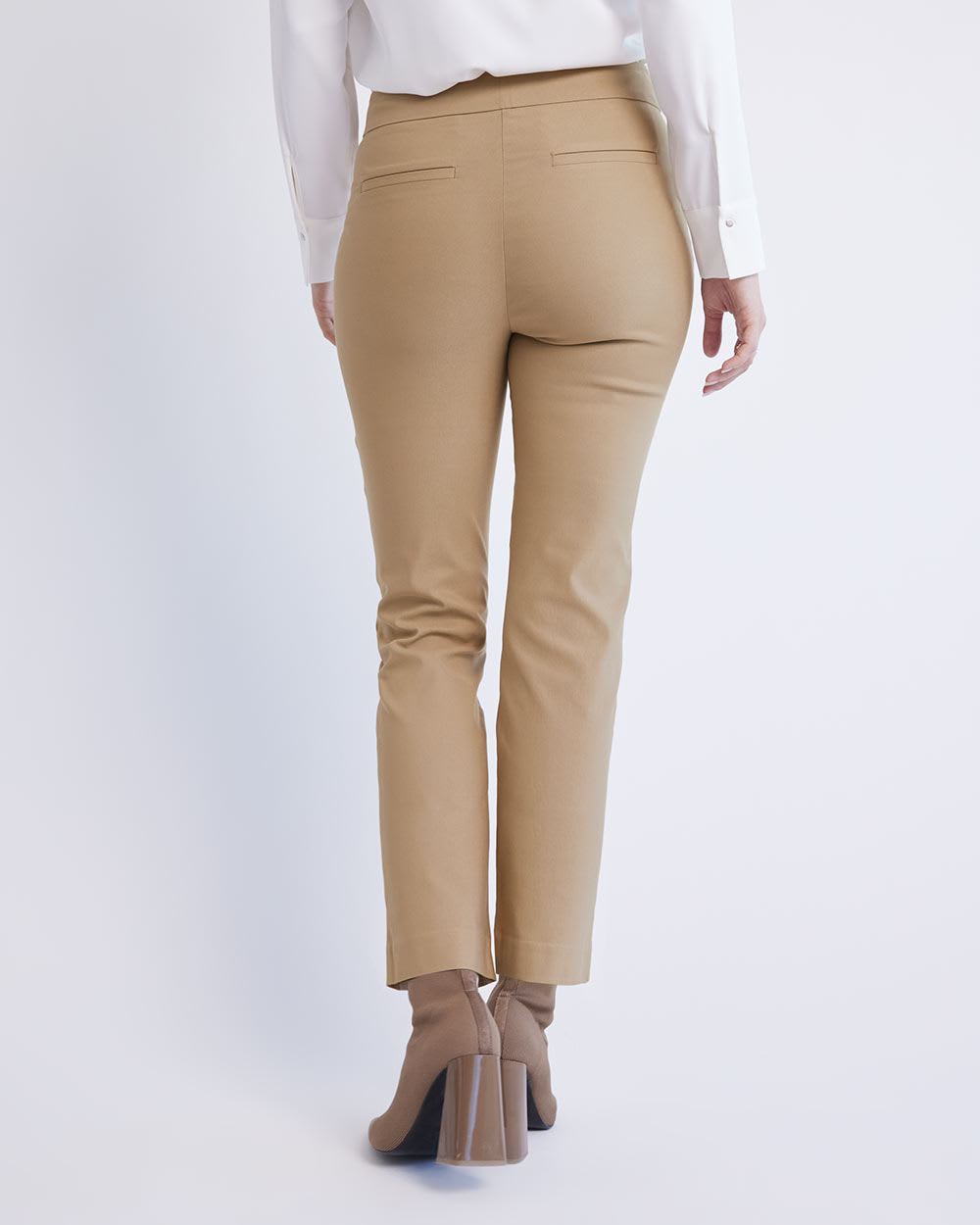 High-Rise Straight-Leg Legging Pant