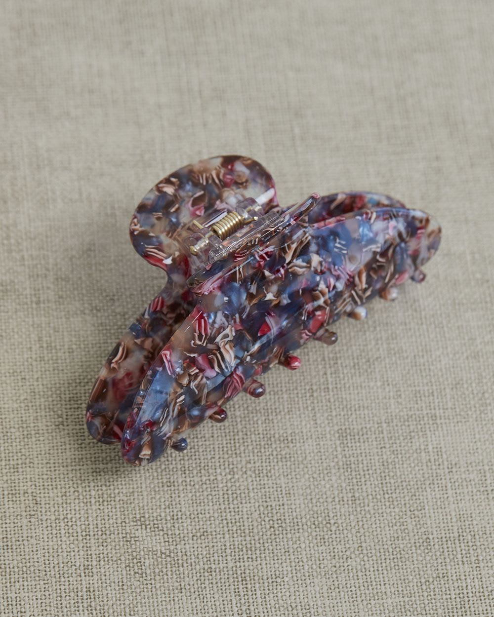 Multicoloured Acrylic Hair Gripper