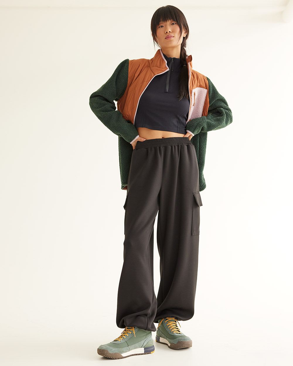 Soft Knit Cargo Pants, Hyba