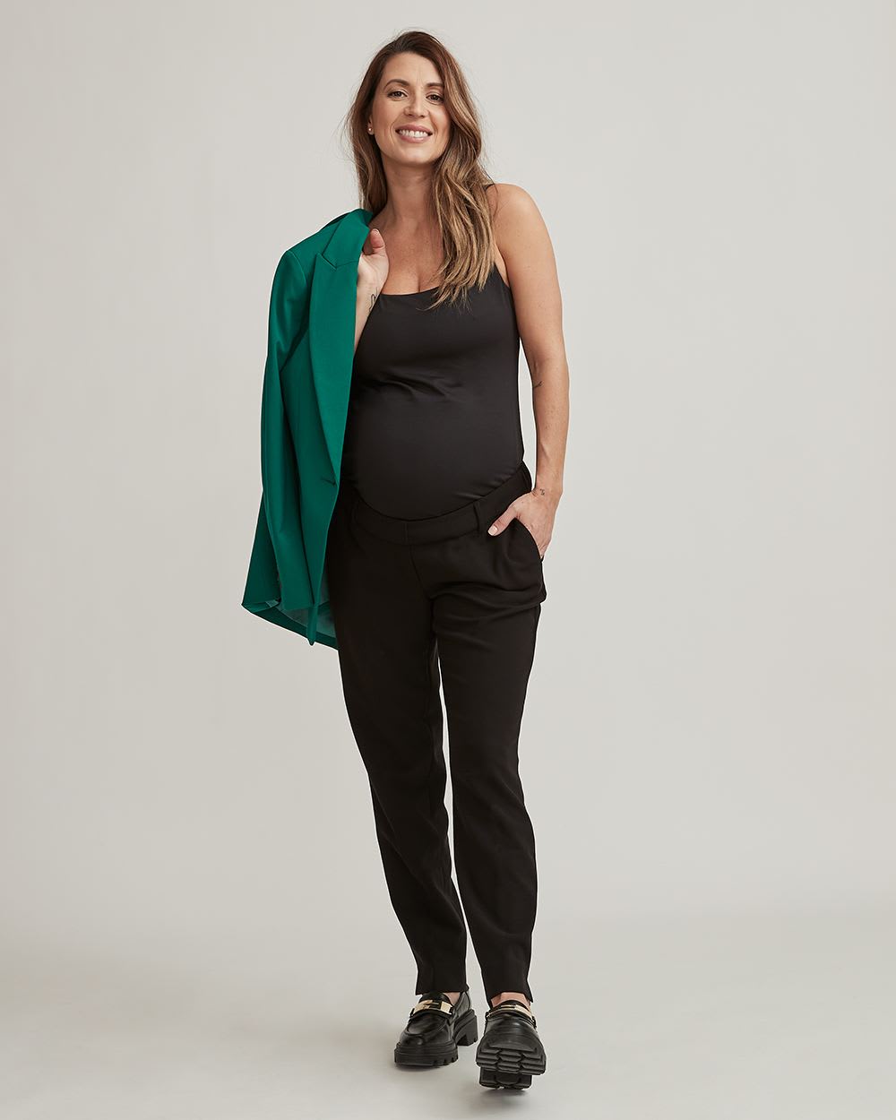 Square-Neck Bodycon Cami - Thyme Maternity