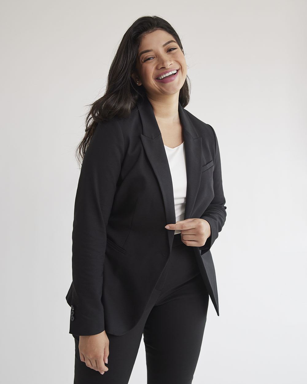 High Density One Button Blazer