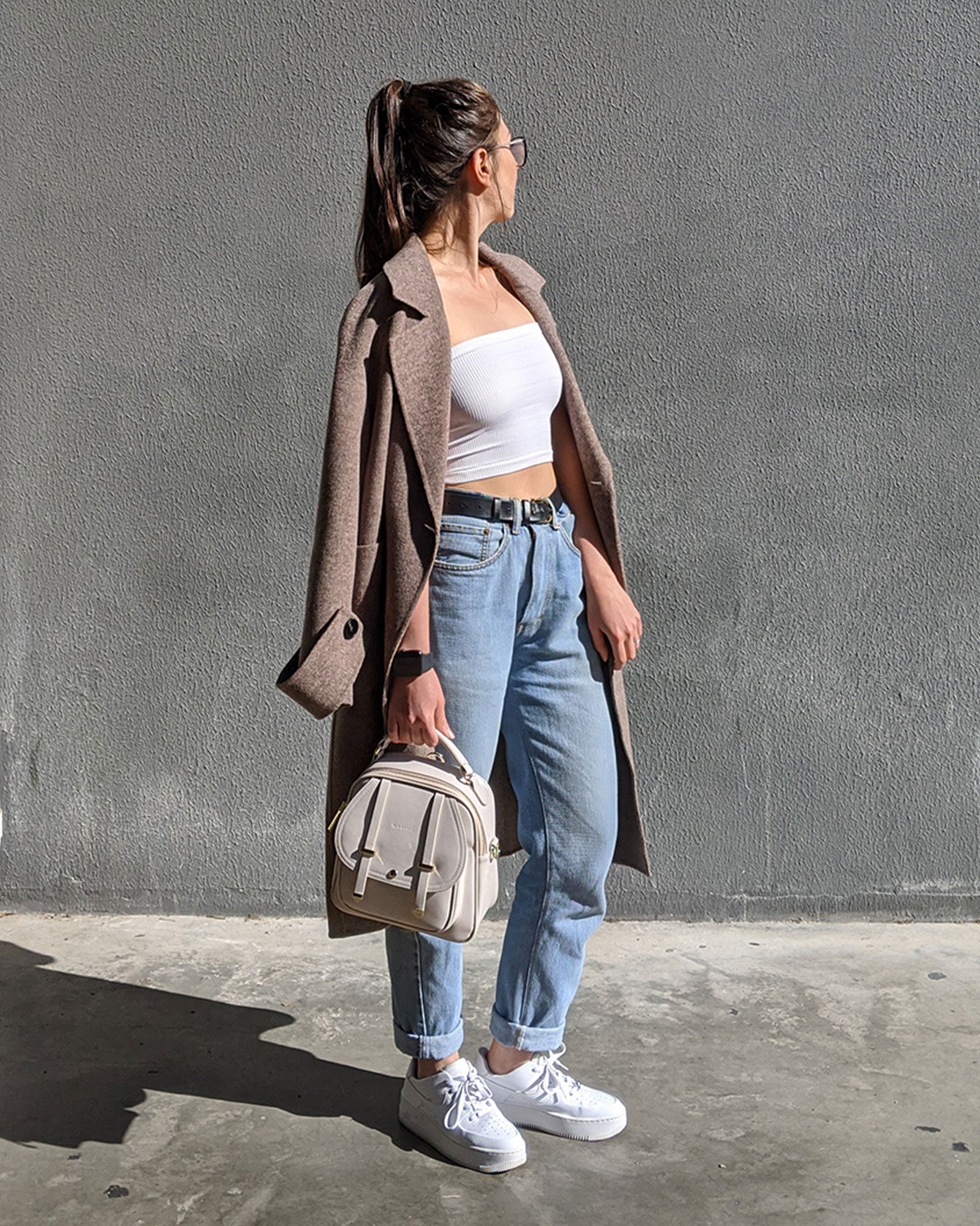 Belle & Bloom Rumour Has It Oversized Wool Blend Coat